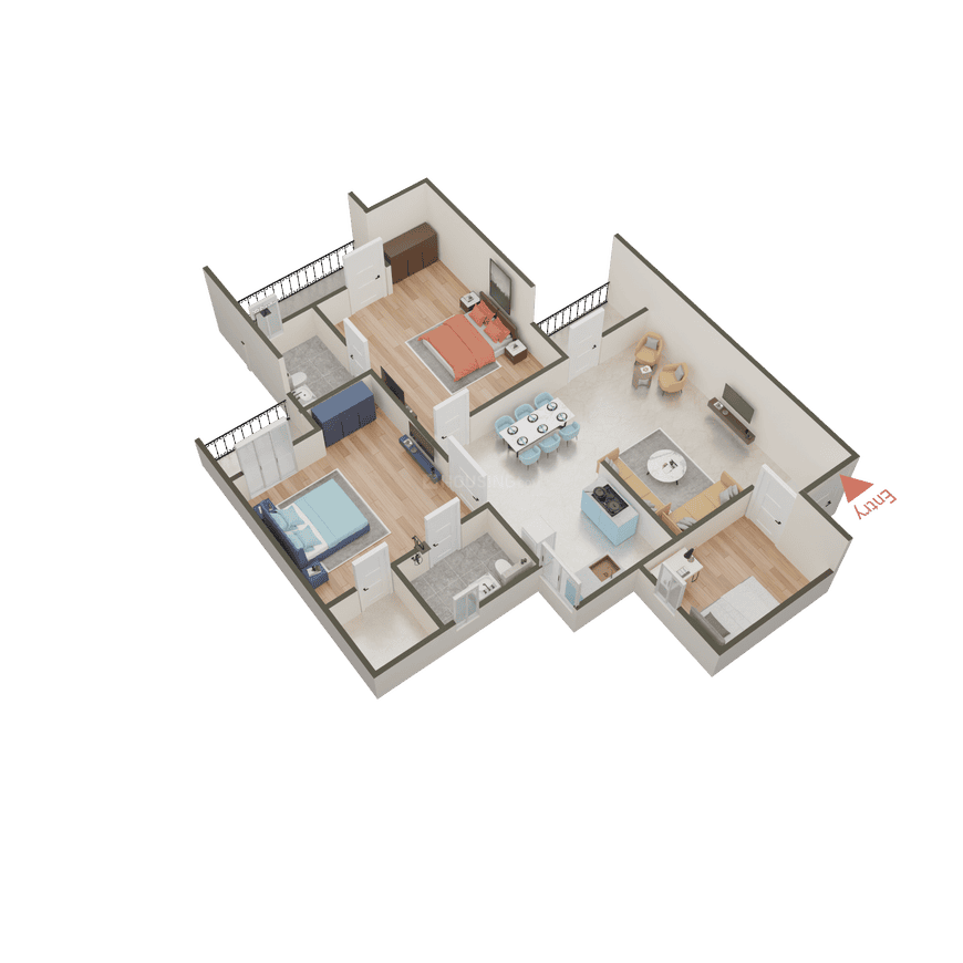 Gaursons Gaur City 1st Avenue - Image 49