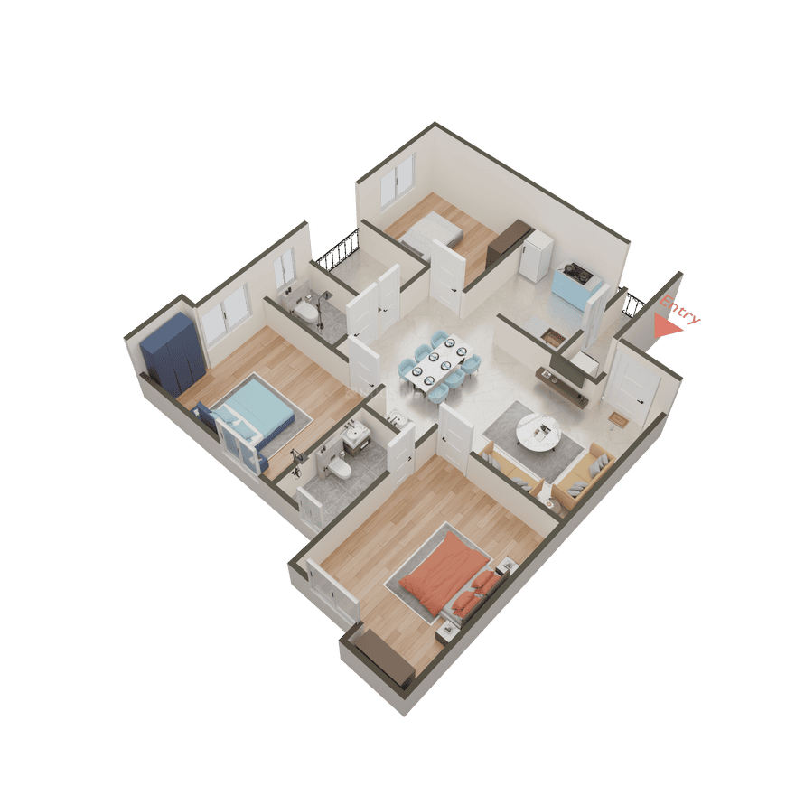 Sun Affordable Flats - Image 61