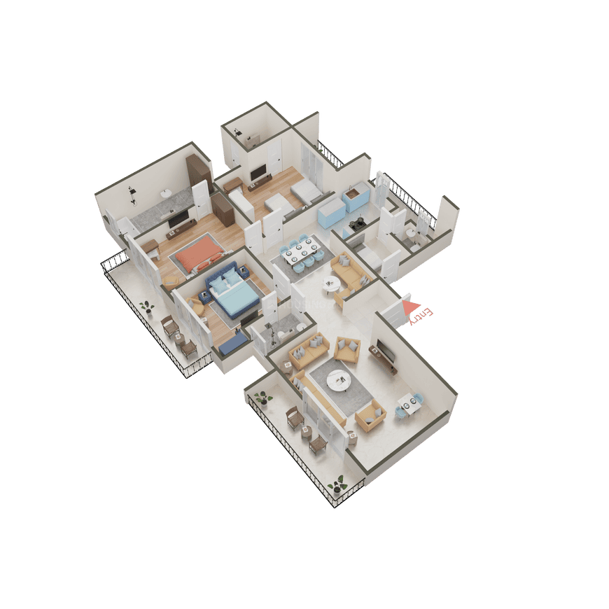 Mahagun Meadows Highrise - Image 48