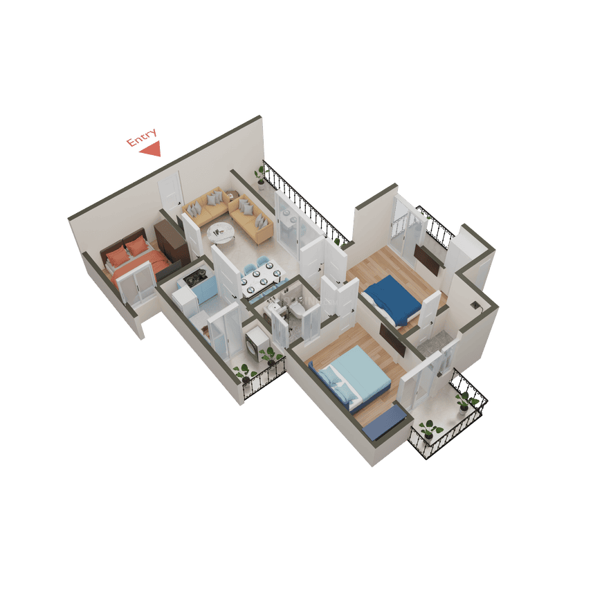 Town White Orchid - Image 28