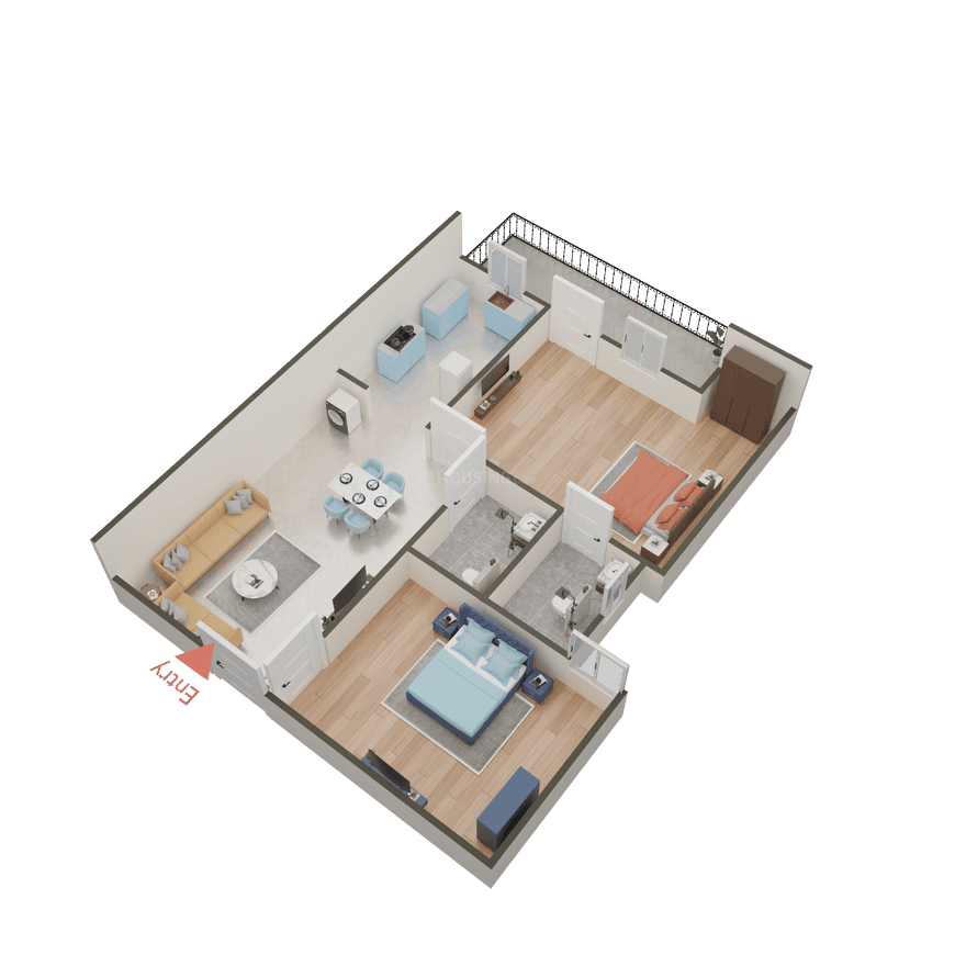 Trivor Urbania Luxury Apartment - Image 22