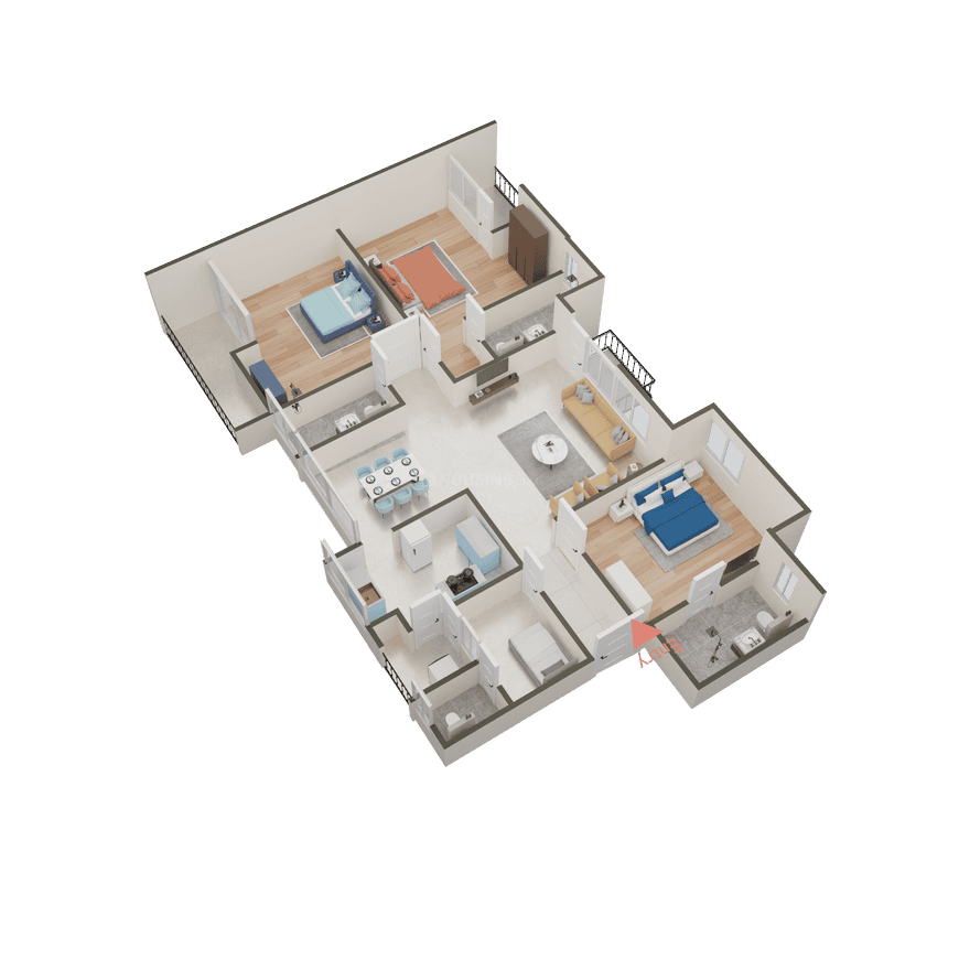 Jaypee Kensington Park Apartments - Image 50