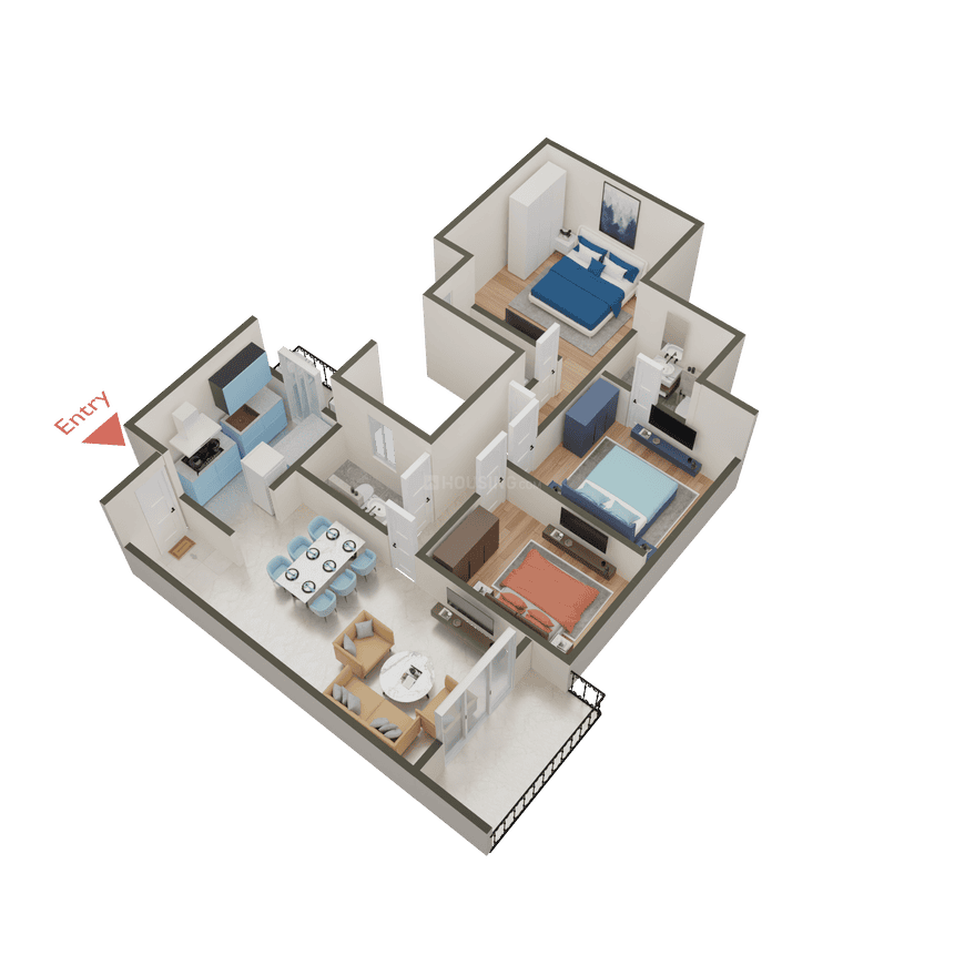 Bhartiya Nikoo Homes VI Phase 2 - Image 22
