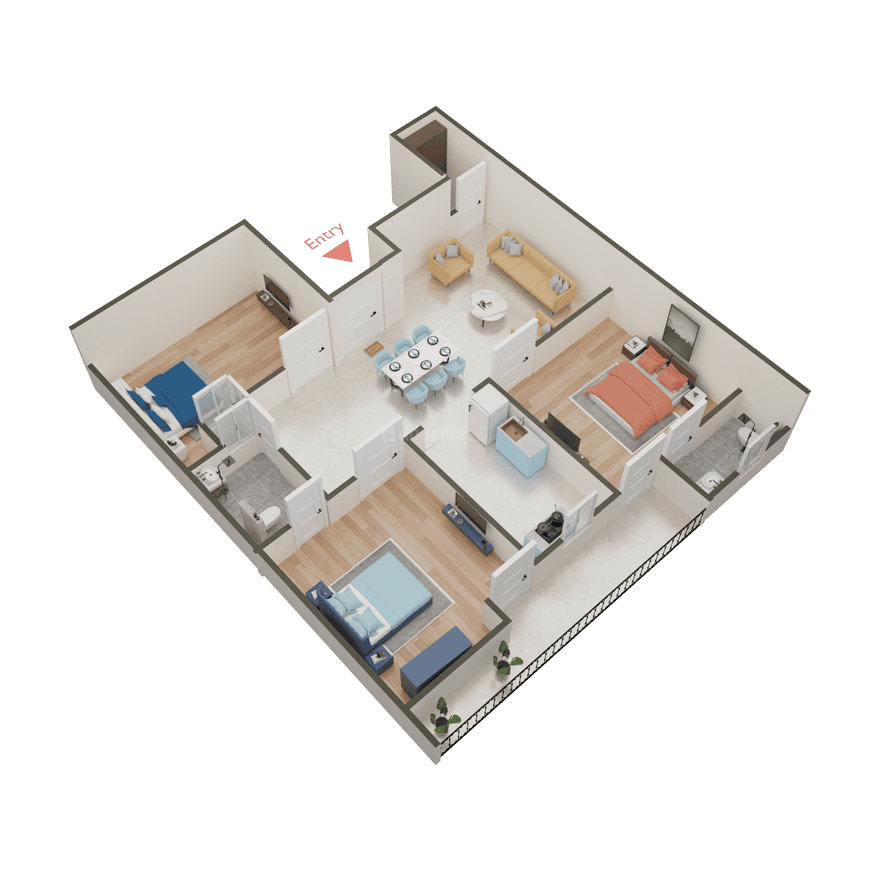 Willowbrook Casa View Apartment 3 - Image 14