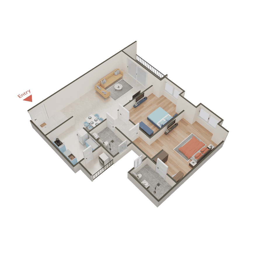 Bhartiya Nikoo Homes VI Phase 2 - Image 25