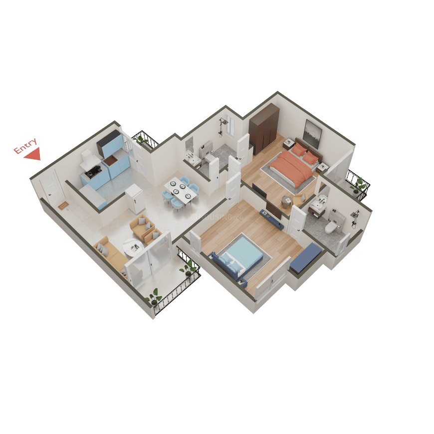 Sikka Kaamya Greens - Image 67