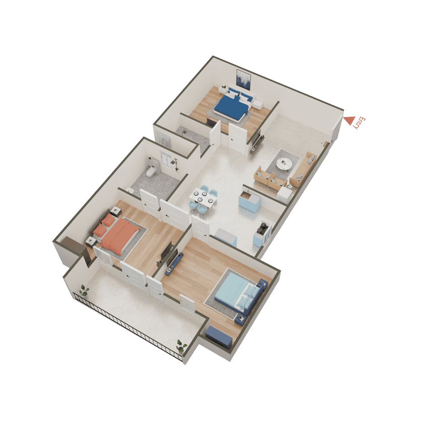 Trivor Aspire Apartment - Image 28