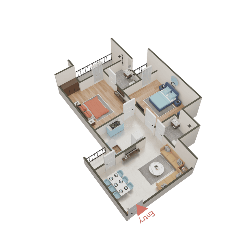 Gaursons Gaur City 1st Avenue - Image 43