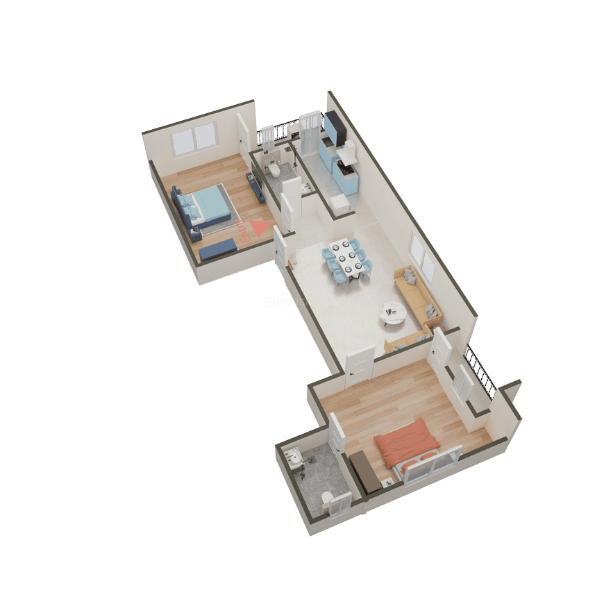 Marshal Green View Apartment - Image 11