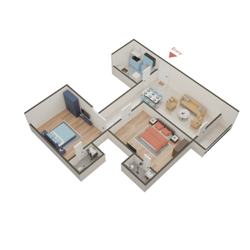 Shipra Royal Tower - Image 17