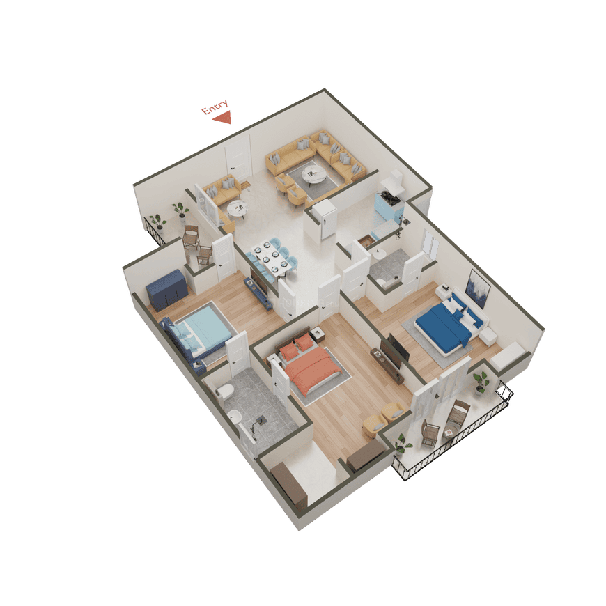 Gaurs Homes Elegante - Image 17