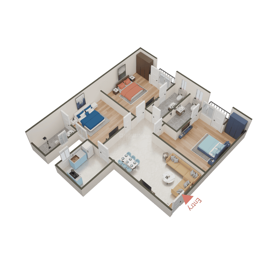 Earthcon Sir Syed Apartment - Image 11