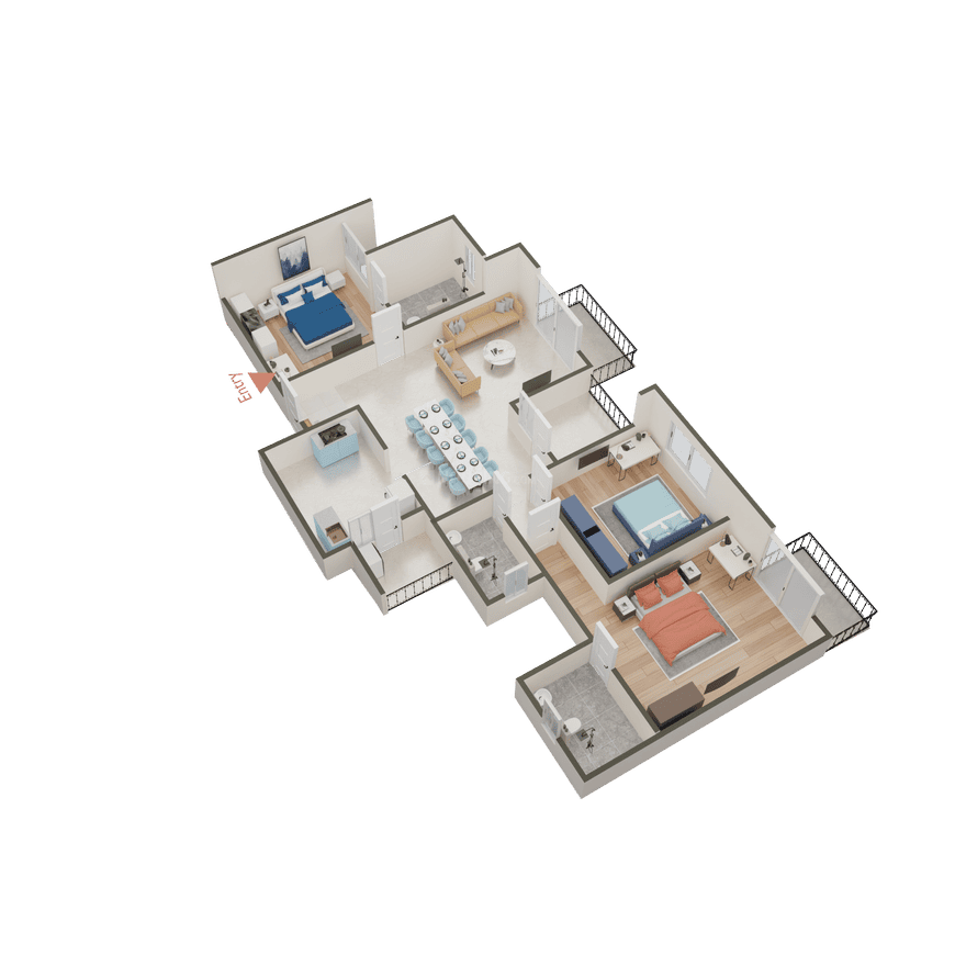 Purva Park Hill Wing A - Image 34