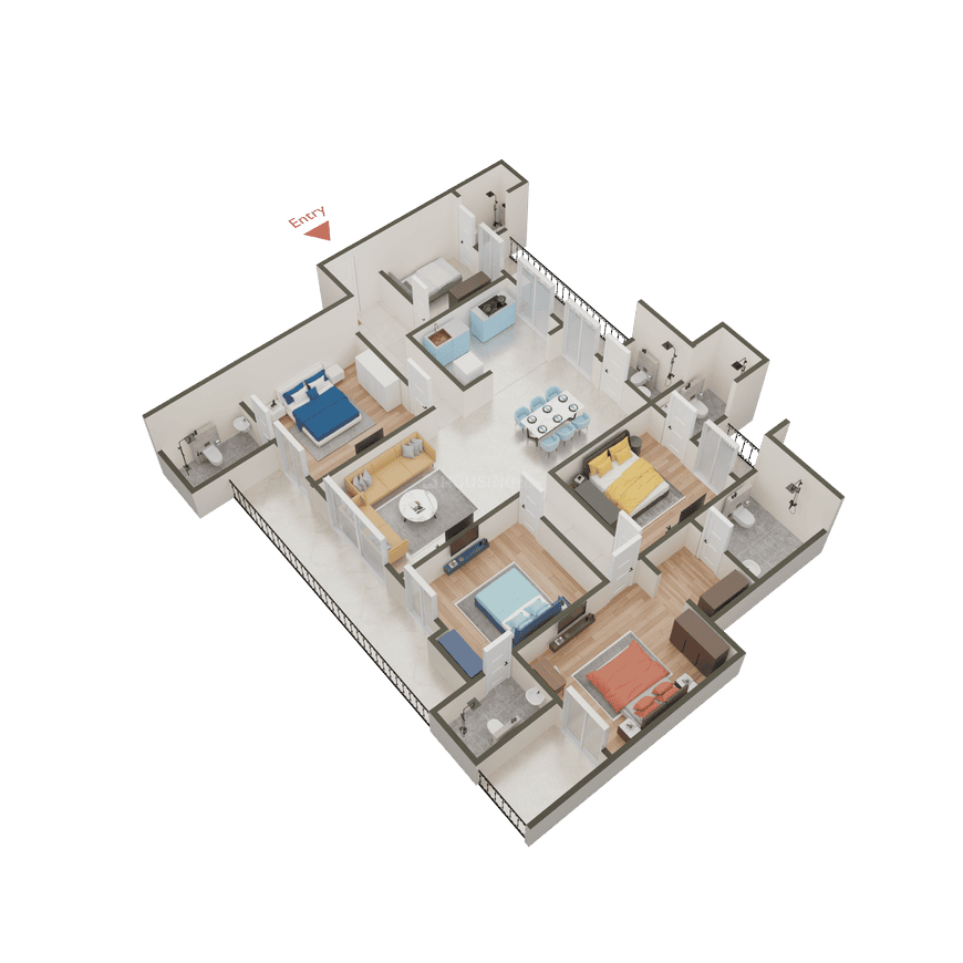 Purvanchal Royal City - Image 63