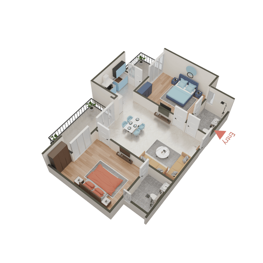 Ajnara Klock Tower - Image 30