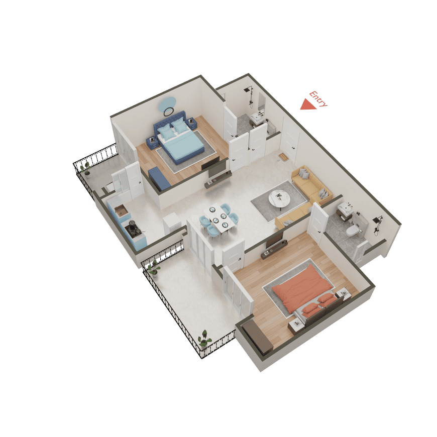 Ajnara Klock Tower - Image 29