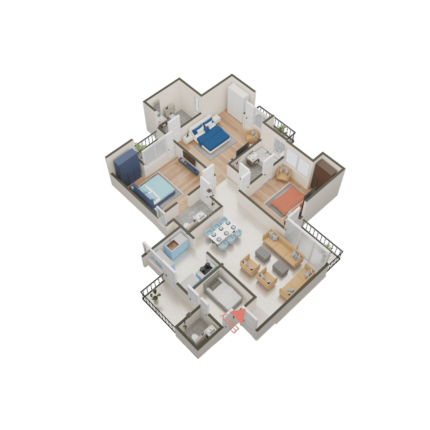 Sikka Kaamya Greens - Image 100