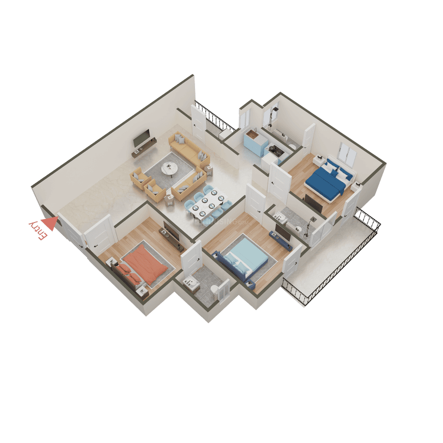 Purvanchal Bhagirathi Apartments - Image 16