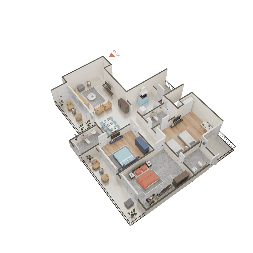 Mahagun Meadows Highrise - Image 39