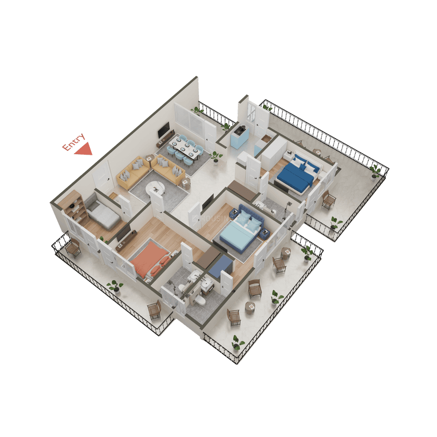 Orchid The Consulate Apartment - Image 33