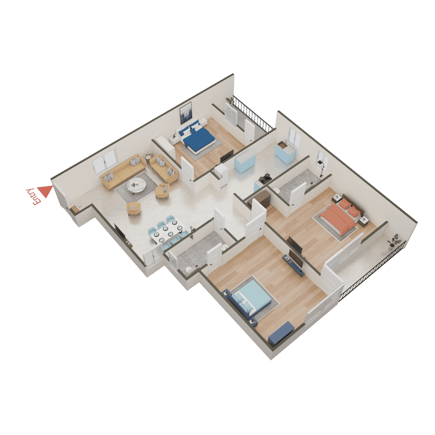 D S Apartments - Image 46