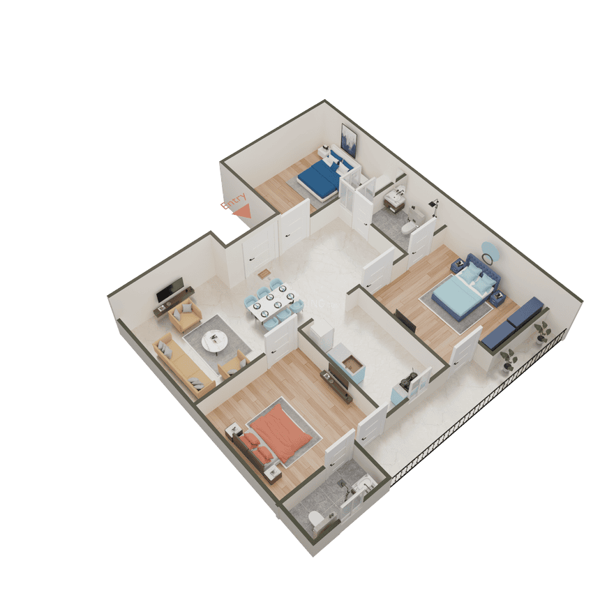 Willowbrook Casa View Apartment 3 - Image 13