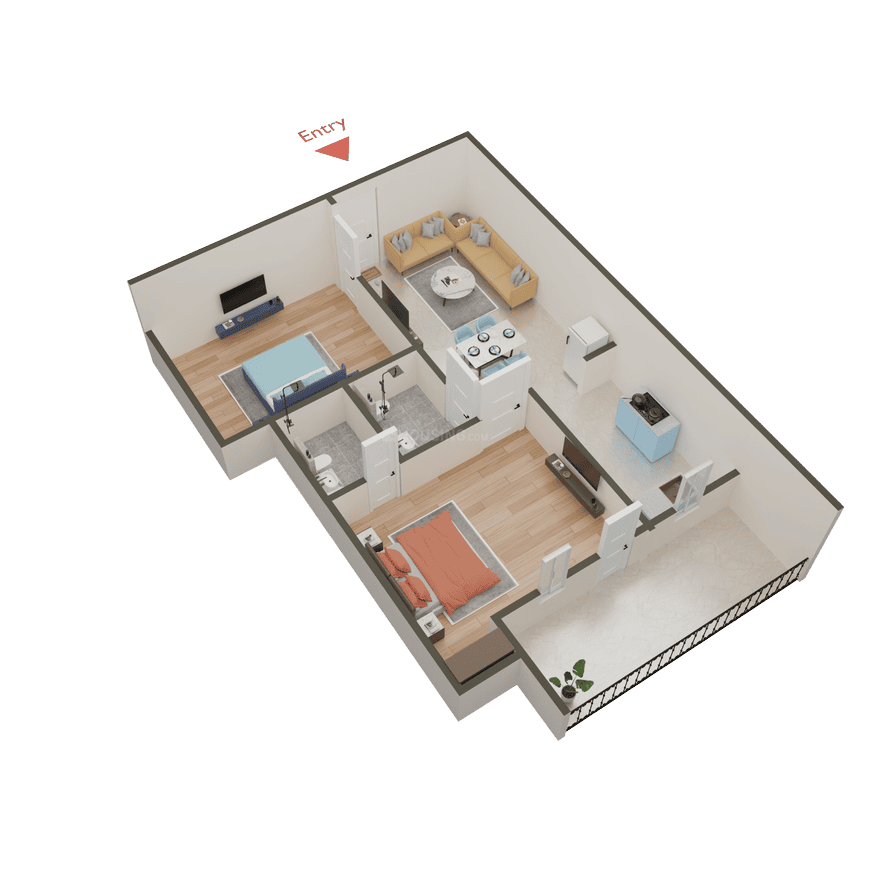 Trivor Aspire Apartment - Image 23