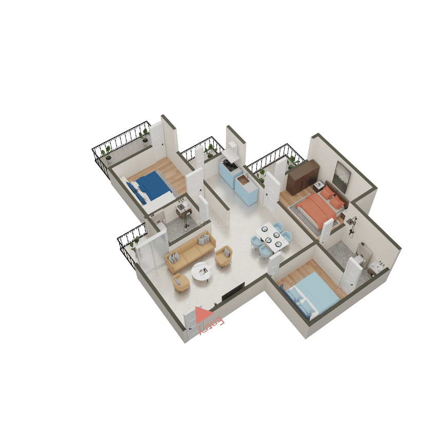 Cosmos Shivalik Homes - Image 31