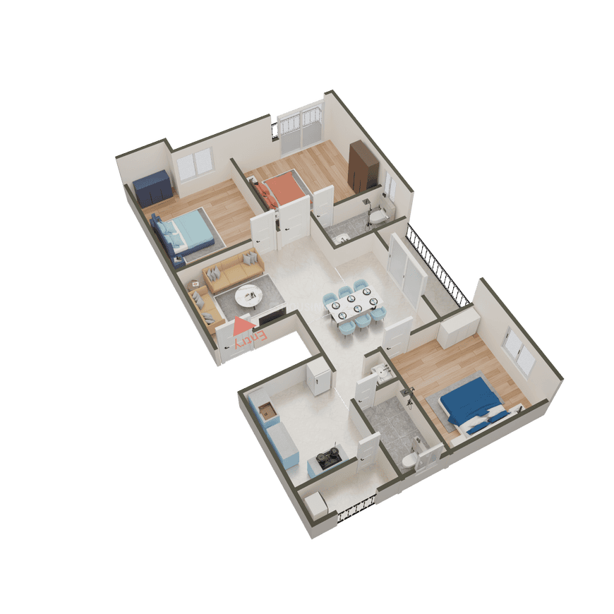 Sun Affordable Flats - Image 69