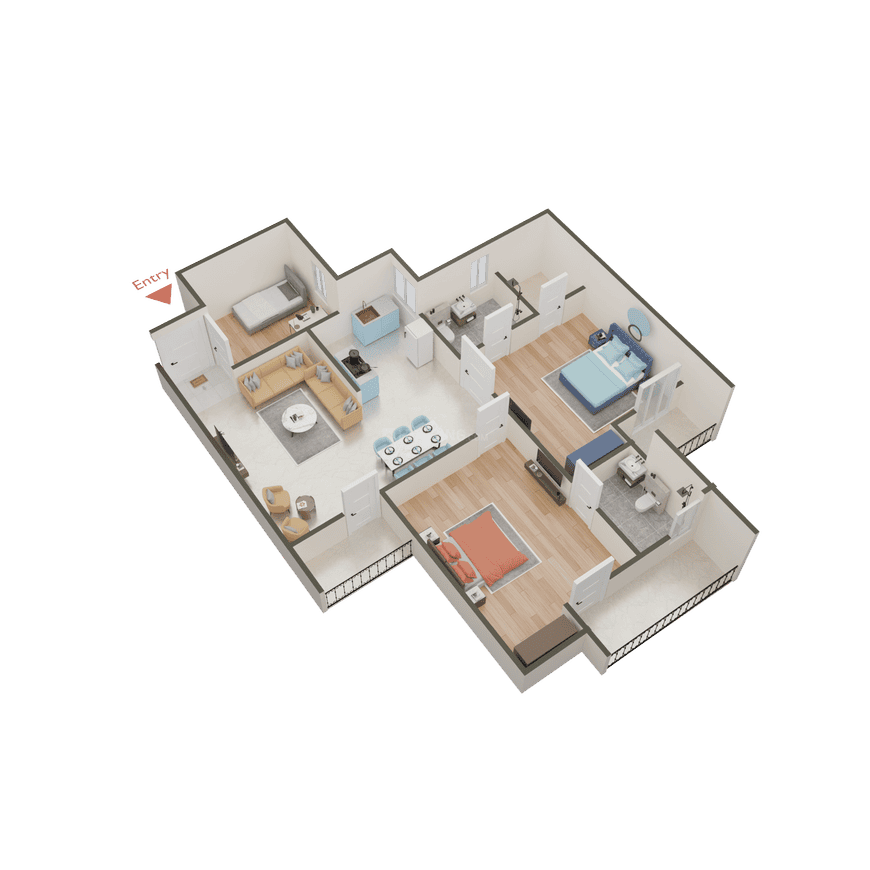 Gaursons Gaur City 1st Avenue - Image 51