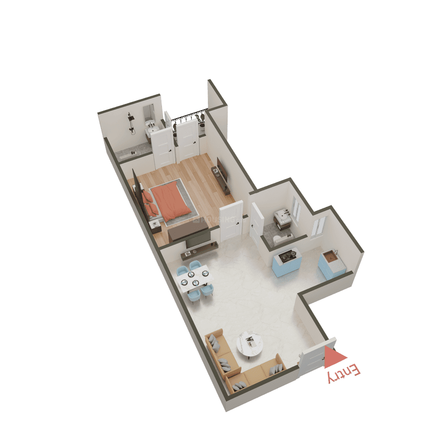 GCM Gomati Apartment - Image 15