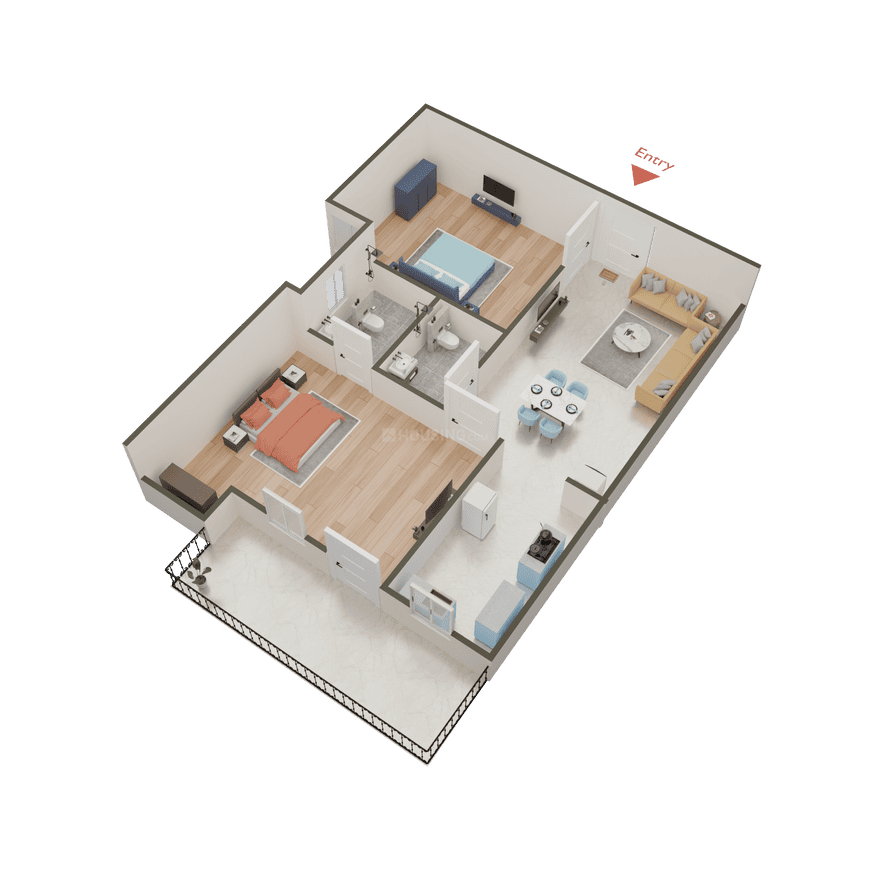 Trivor Urbania Luxury Apartment - Image 20