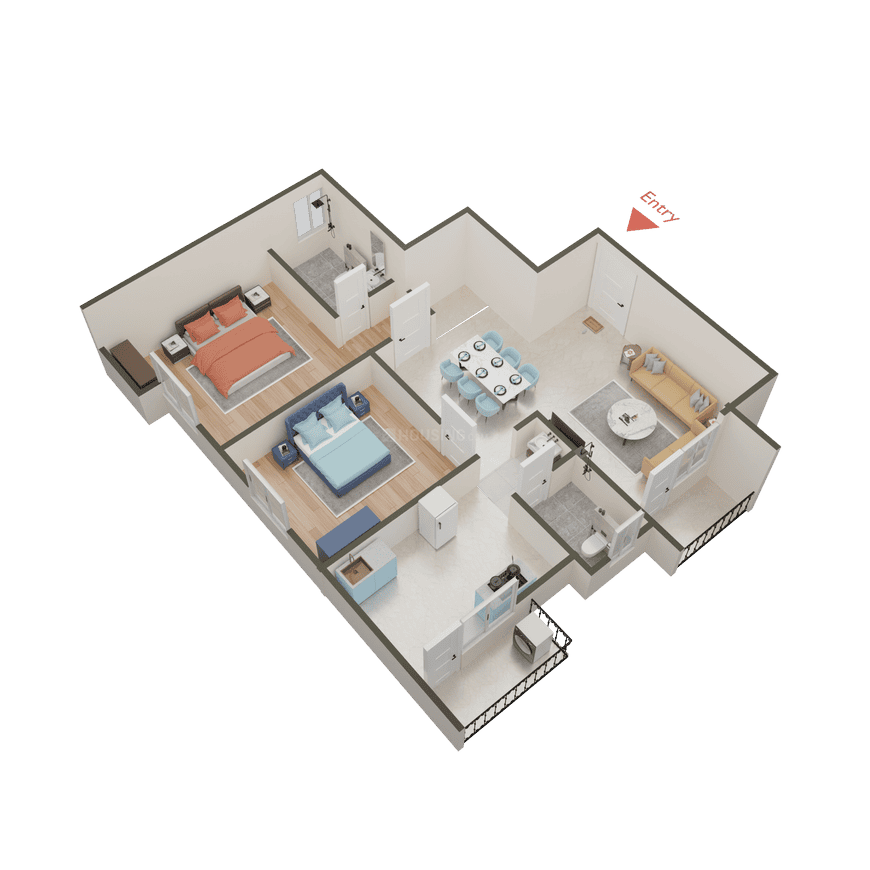 Sun Affordable Flats - Image 52