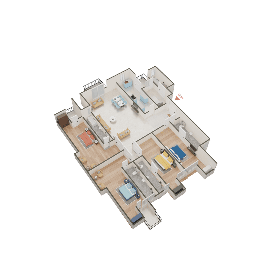 Jaypee Kensington Park Apartments - Image 61