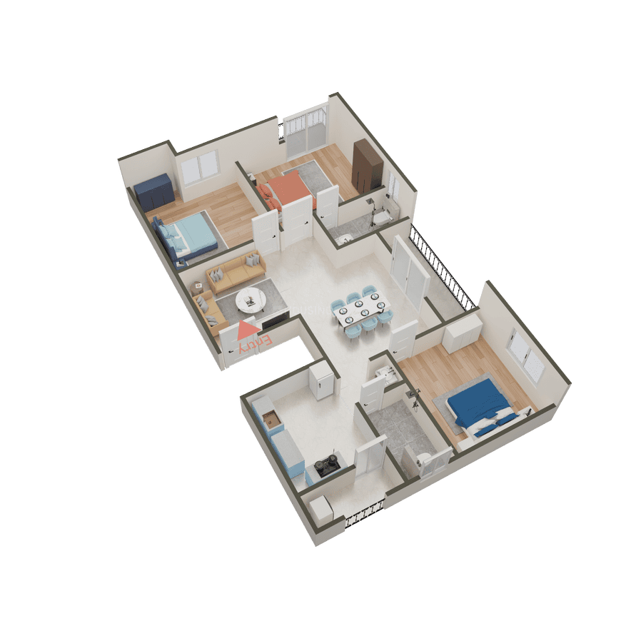 Sun Affordable Flats - Image 65