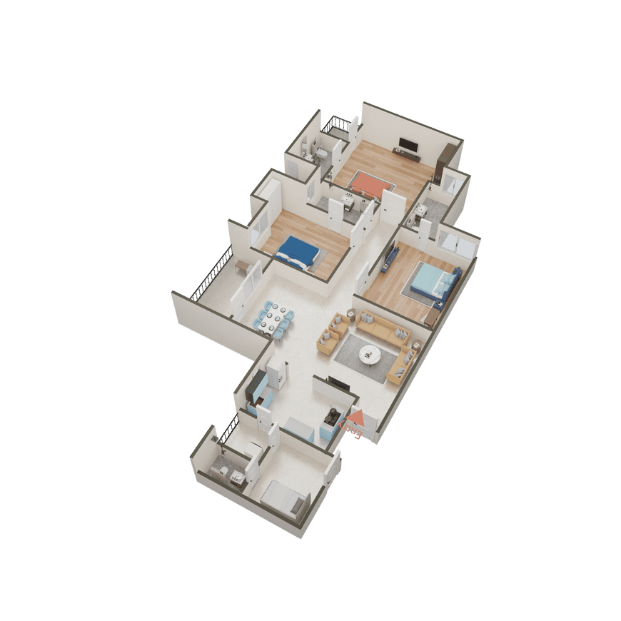 Jaypee Klassic Heights - Image 43