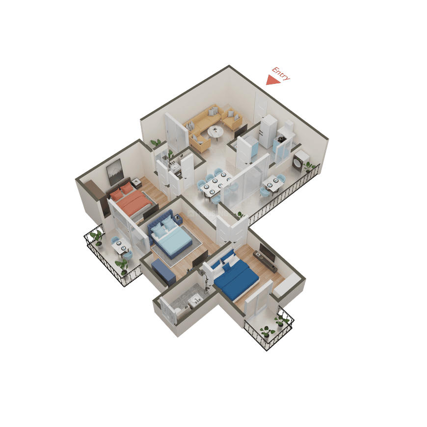 Town White Orchid - Image 29