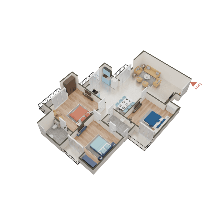 Amrapali Princely Estate - Image 65