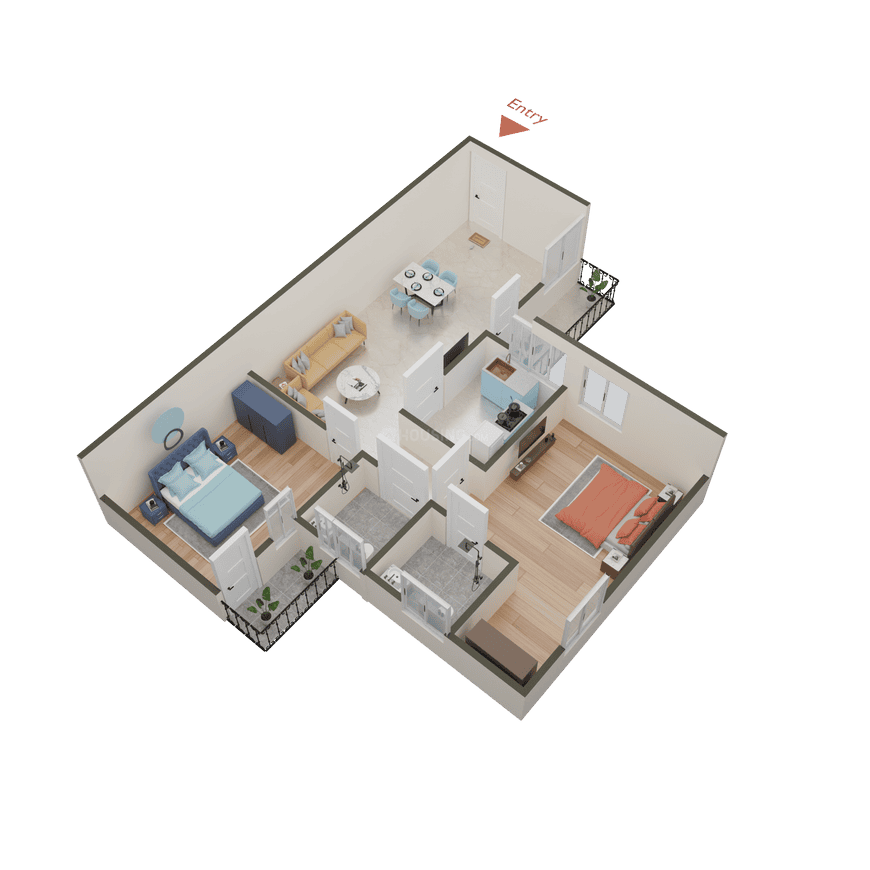 Ansal Aastha Pride MIG Zone I - Image 16