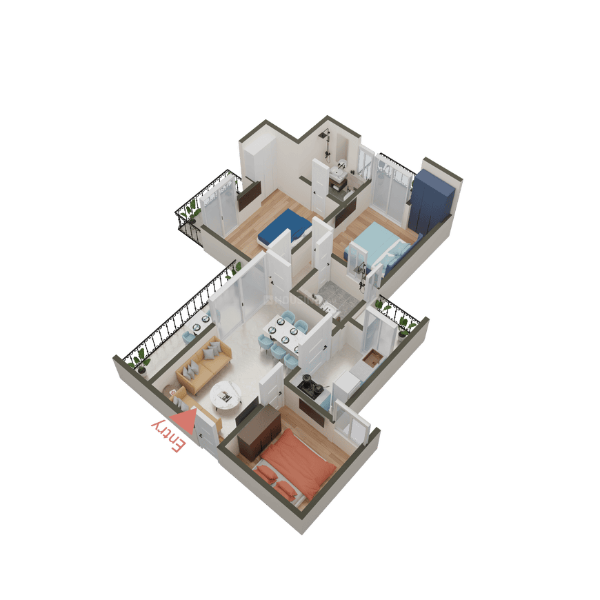 Town White Orchid - Image 27