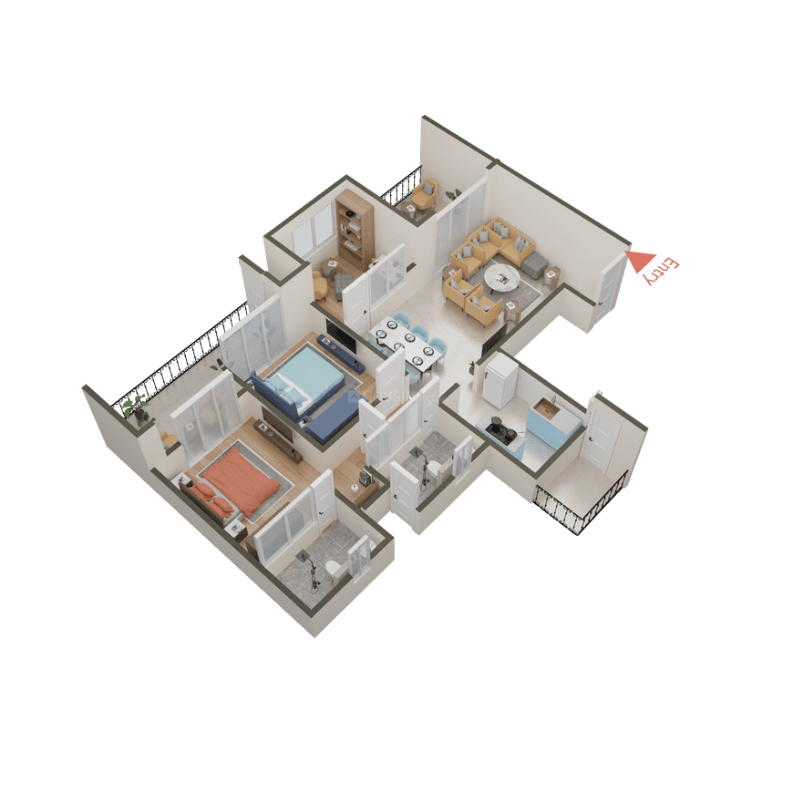 Mahagun Meadows Highrise - Image 36