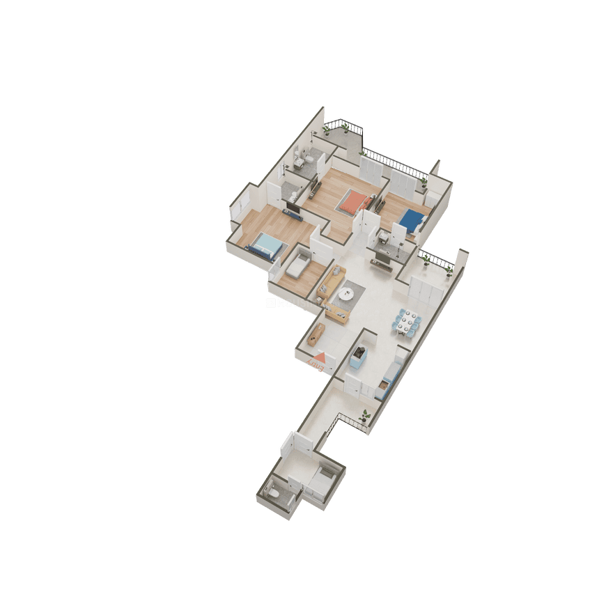 Ajnara Klock Tower - Image 55