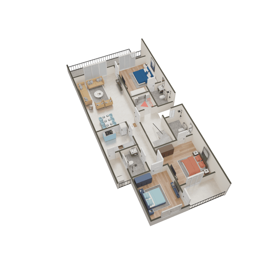 DLF Garden City Enclave Floors - Image 2