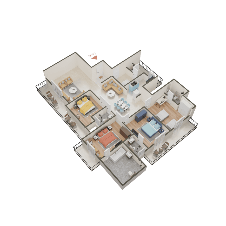 Mahagun Meadows Highrise - Image 55