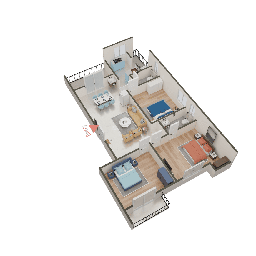 Sun Affordable Flats - Image 81