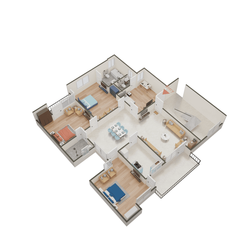 Eldeco Green Meadows - Image 44