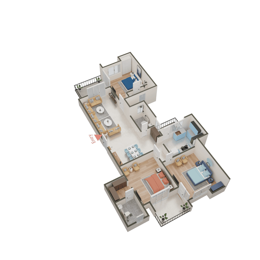 Nimbus The Express Park View II Low Rise Apartments - Image 58