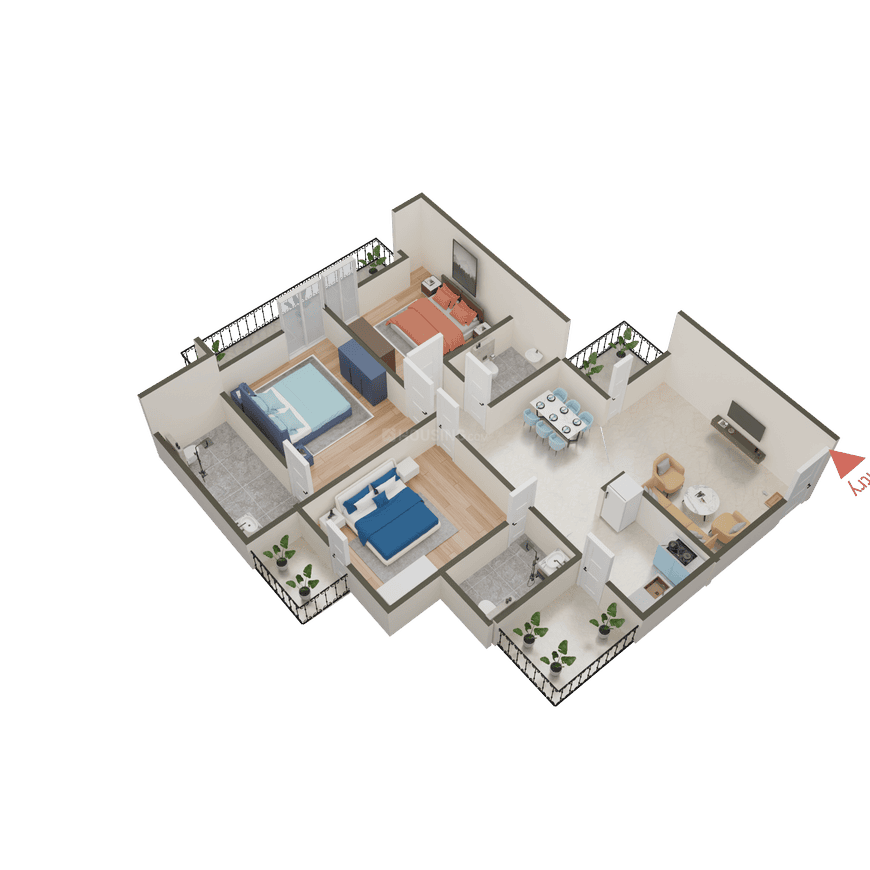 Cosmos Shivalik Homes - Image 33