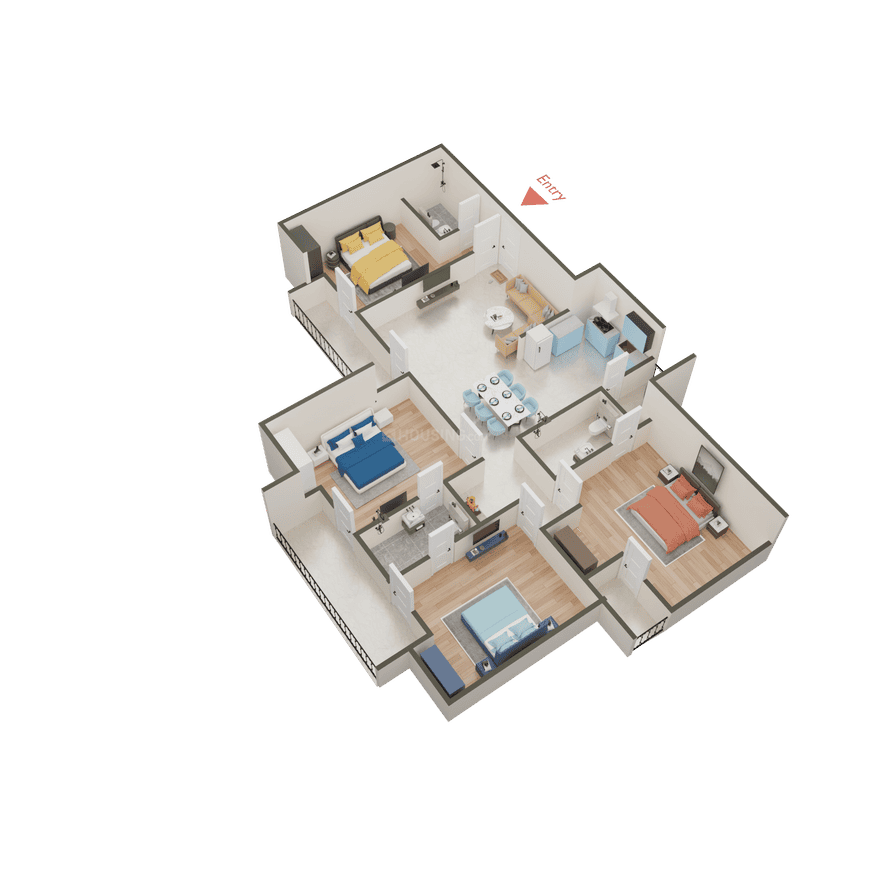 Gaursons Gaur City 1st Avenue - Image 72