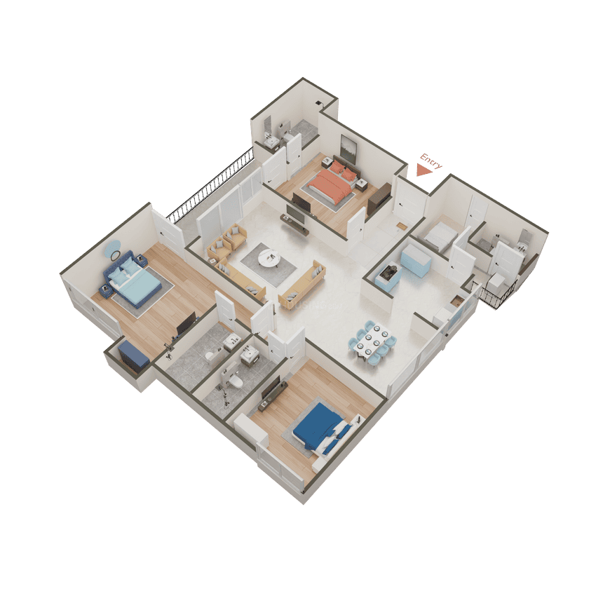 Jaypee Kensington Park Apartments - Image 55